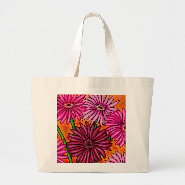 Sac fourre-tout floral génial à marguerite de (Devant)