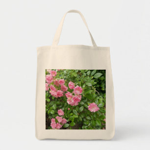 Sac fourre-tout floral Jardin de roses roses