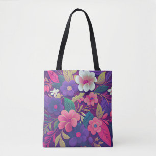 Sac fourre-tout floral Midnight Garden Jewel