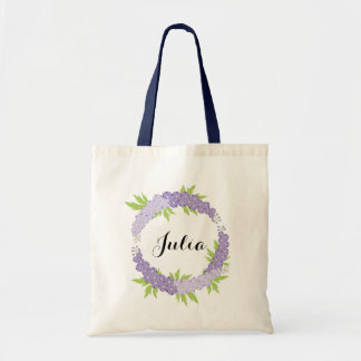 Sac fourre-tout floral personnalisé à