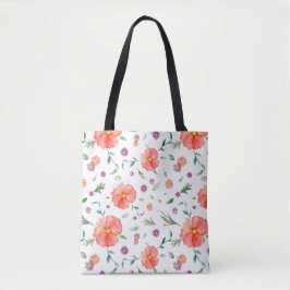 Sac fourre-tout floral pour maman - Fleur d'aquare