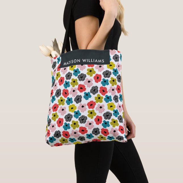 Sac fourre-tout Floral Spring Daffodique Blooms (De près)