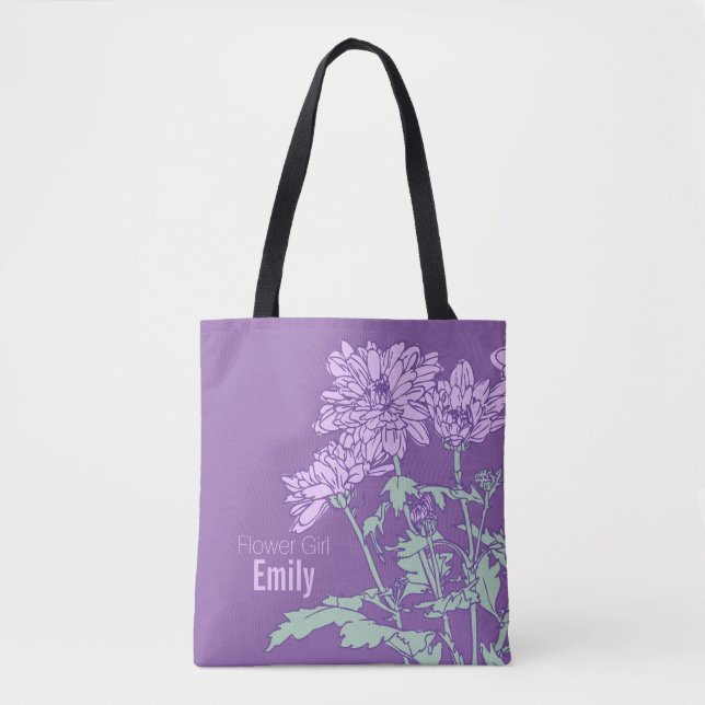 Sac fourre-tout Flower Girl (Devant)