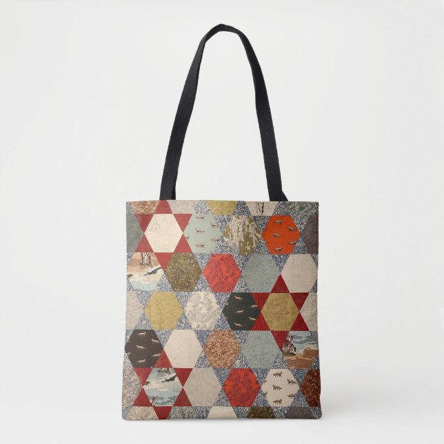 Sac fourre-tout Foxy original par Alison Roberts-F (Devant)