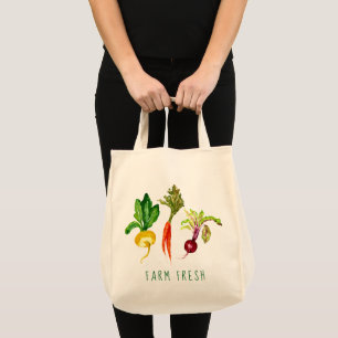 Sac fourre-tout frais à ferme végétale de trio