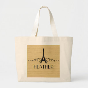 Sac fourre-tout français d'ébène
