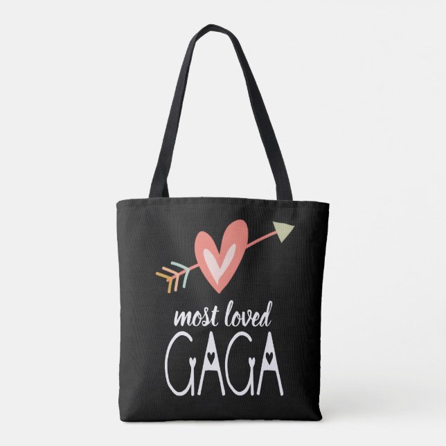 Sac fourre-tout Gaga le plus aimé (Dos)