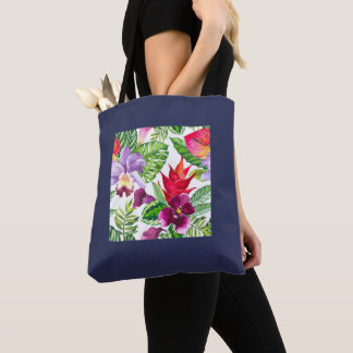 Sac fourre-tout géant de fleurs hawaïennes