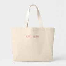 sac fourre-tout "Girl Mom" - Chic & Durable Carrya