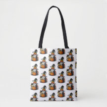 Sac fourre-tout Gnome d'Halloween