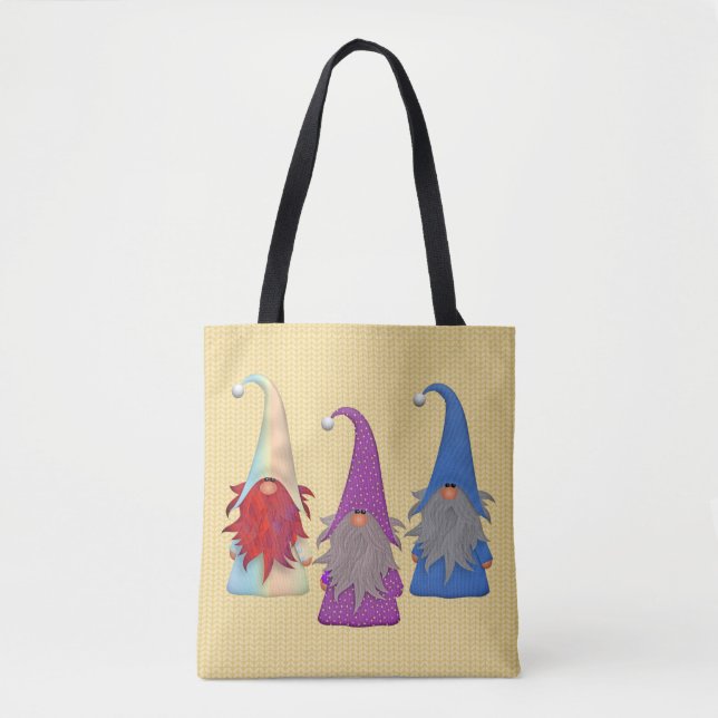 Sac fourre-tout Gnomes Trio (Devant)