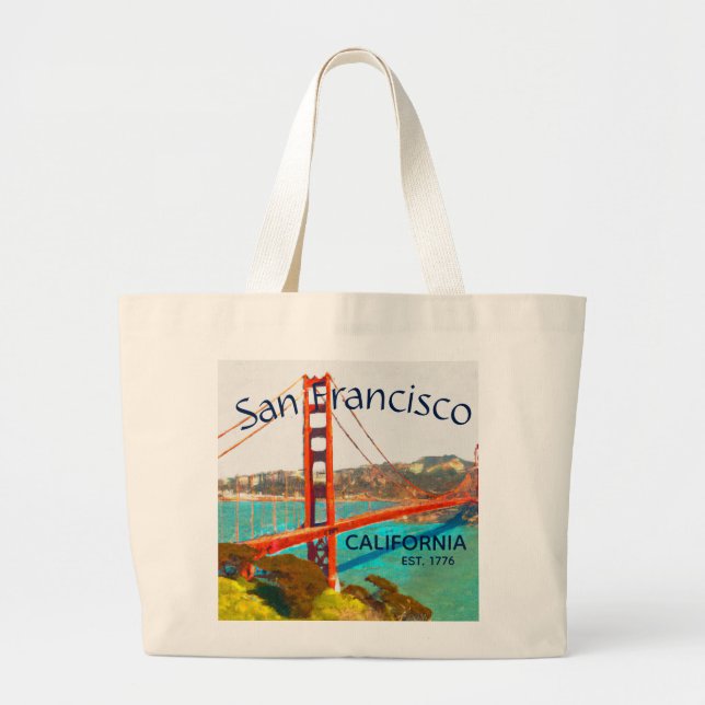 Sac fourre-tout Golden Gate de San Francisco (Devant)