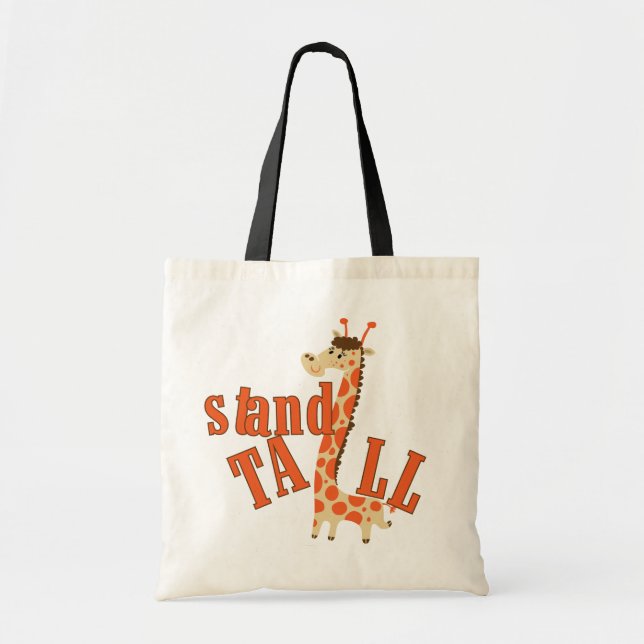 Sac fourre-tout grand à support de girafe (Devant)