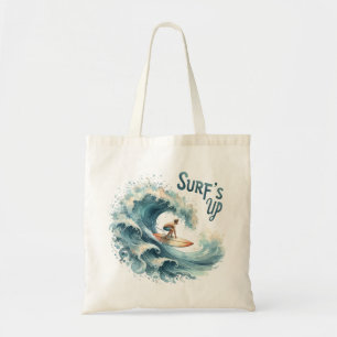 sac fourre-tout graphique de surf "Surf Up"