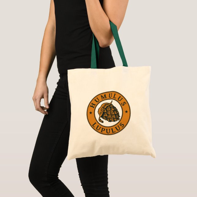 Sac fourre-tout graphique d'encre de bière Brown v (Devant (produit))