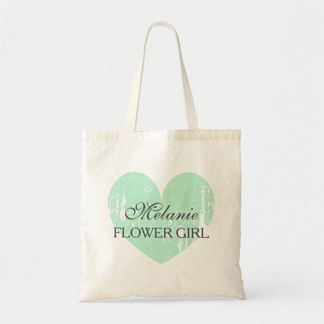 Sac fourre-tout gris à mariage de demoiselle de (Devant)