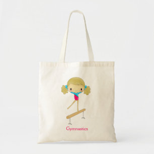 Sac fourre-tout gymnastique personnalisé à fille