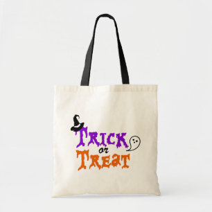 Sac fourre-tout Halloween de truc ou de traitement