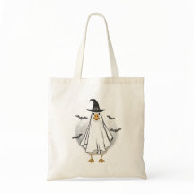Sac fourre-tout Halloween Spooky Goose