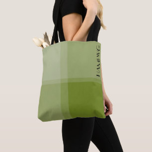 Sac fourre-tout HAMbWG - Plaid vert