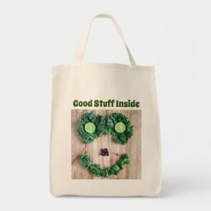 Sac fourre-tout Happy Kale réutilisable