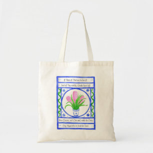sac fourre-tout "Hyacinthes"