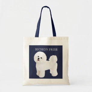 Sac fourre-tout illustré par Frise à Bichon