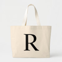 Sac fourre-tout initial à éléphant de R