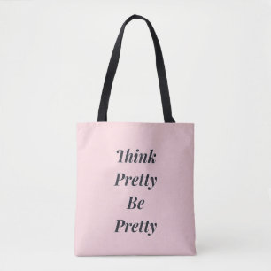 Sac fourre-tout inspiré à citation