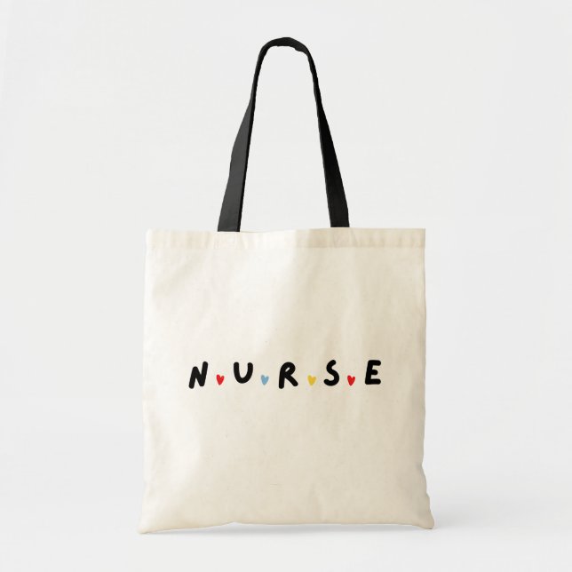 Sac fourre-tout inspiré par les infirmières (Devant)