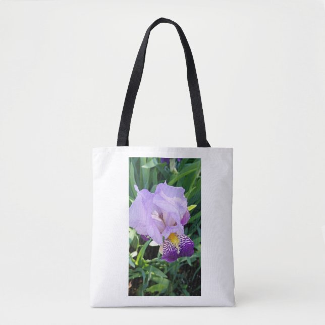 Sac fourre-tout Iris violet (Devant)