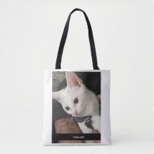 Sac fourre-tout J'adore les chats. Sac fourre-tout