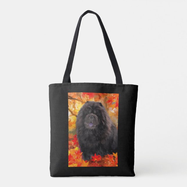 Sac fourre-tout JAX PREMIUM en noir (Dos)