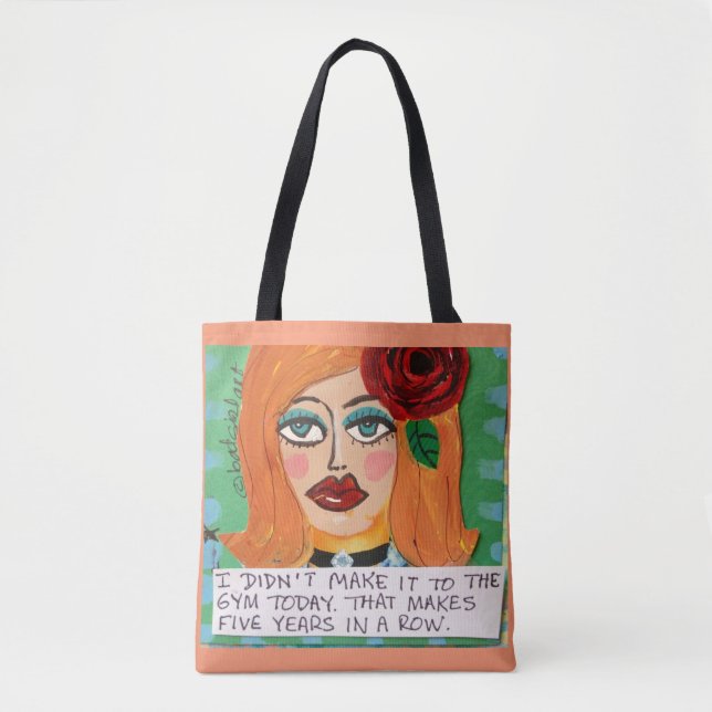 Sac fourre-tout. Je ne l'ai pas fait au gymnase (Devant)