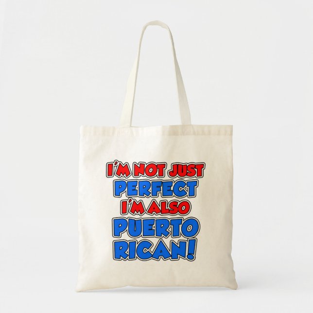 Sac fourre-tout Je ne suis pas juste parfait, je s (Devant)