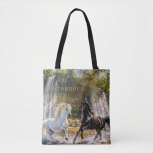 Sac fourre-tout « Je suis enraciné et libre » Chev