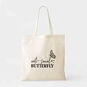 Sac fourre-tout joli papillon drôle