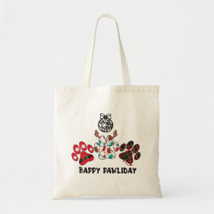 Sac fourre-tout Joyeux Pawliday - Noël