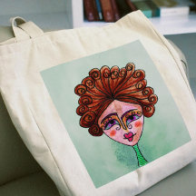 Sac fourre-tout - Jumbo (Femme charlatane - 01)