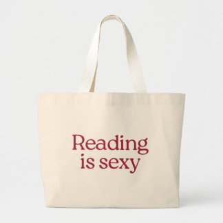 Sac fourre-tout Jumbo Lover | La lecture est sexy