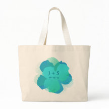 Sac Fourre-tout Jumbo Popflower Lagon