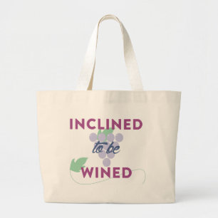 Sac fourre-tout jumbo pour les amateurs de vin