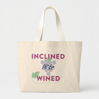 Sac fourre-tout jumbo pour les amateurs de vin