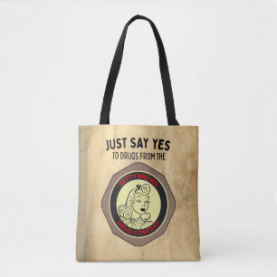 sac fourre-tout "Just Say Yes/Betty Brown"