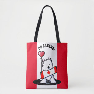 Sac fourre-tout KiniArt Canadian Westie