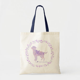 Sac fourre-tout Labrador - Cadeau Lavande personna