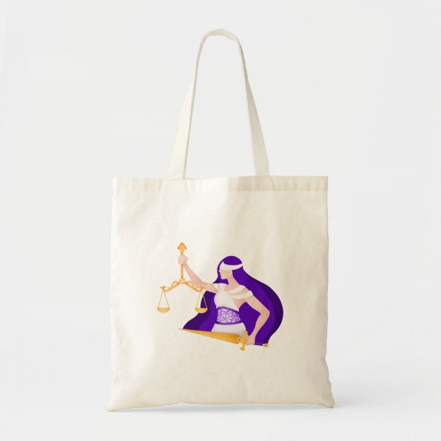 Sac fourre-tout Lady Justice (Devant)