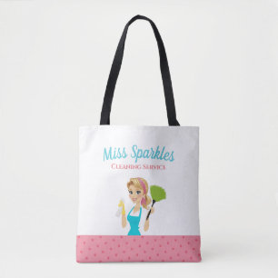 Sac fourre-tout Lady Nettoyant Mignonne De Ménage