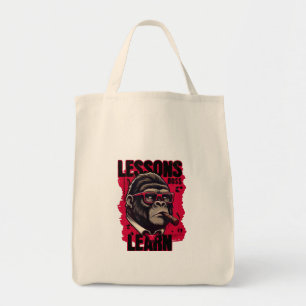 Sac fourre-tout Leçons de patronne gorille féminin