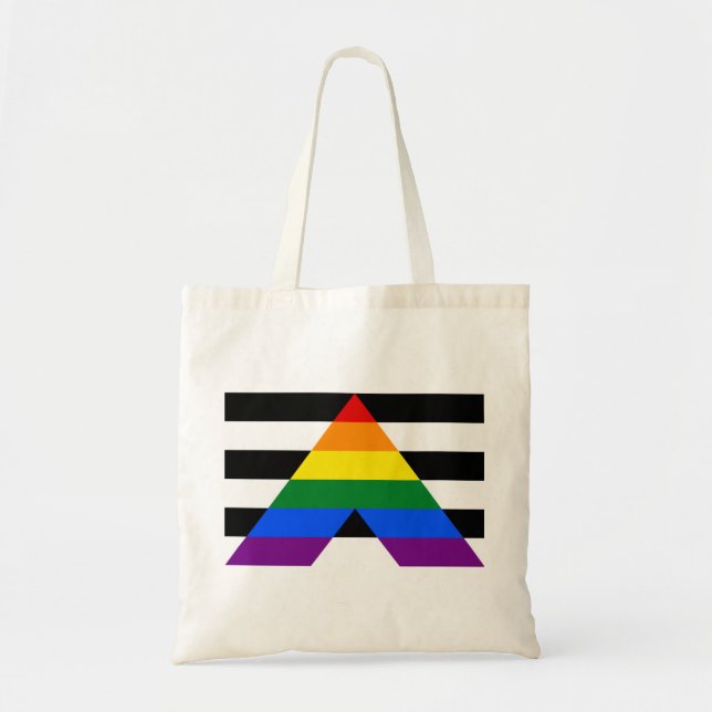 SAC FOURRE-TOUT LGBT de l'allié droit (Devant)